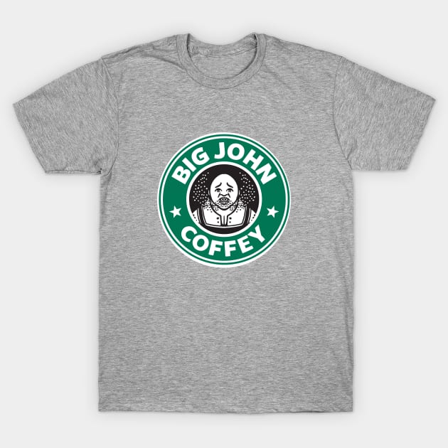 Big John Coffey T-Shirt by TJ_Wiggles